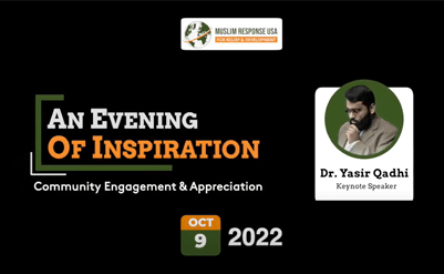 Evening of Inspiration 2022 – Dr Yasir Qadhi